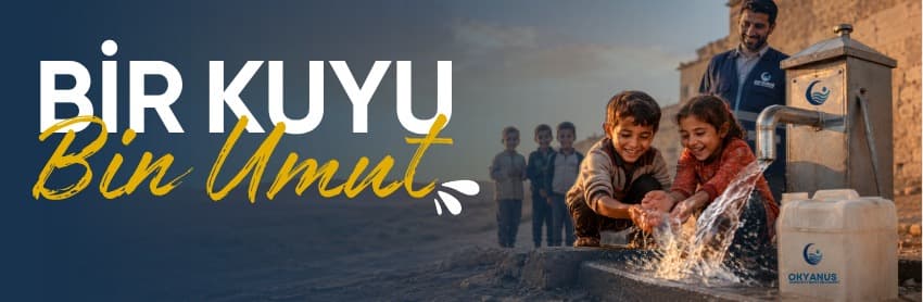 Su kuyusu kampanyası görseli